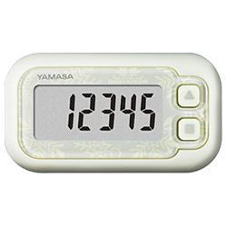 山佐(YAMASA) EX-200-W スノーホワイト 万歩計 ポケット万歩 らくらくまんぽ