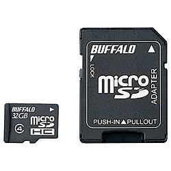 バッファロー(BUFFALO) RMSD-BS32GAB microSDHCカード 32GB