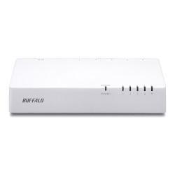 バッファロー(BUFFALO) LSW4-TX-5NP/WHD ホワイト 10/100Mbps対応 スイッチングHub 5ポート