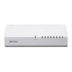バッファロー(BUFFALO) LSW4-TX-8EP/WHD ホワイト 10/100Mbps対応 スイッチングHub 8ポート