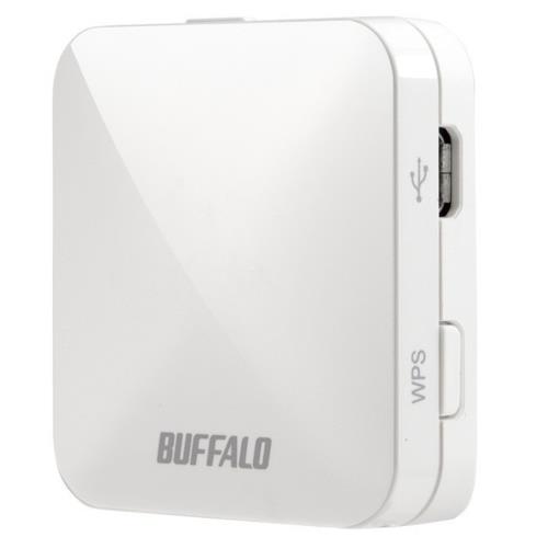 バッファロー(BUFFALO) WMR-433W2-WH ホワイト 11ac対応 トラベル ホテル用Wi-Fiルーター
