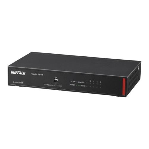 バッファロー(BUFFALO) BS-GU2105 Giga対応 Layer2 アンマネージスイッチ 5ポート