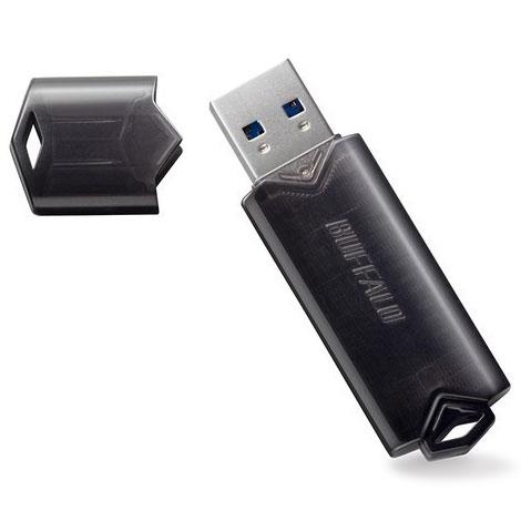 バッファロー(BUFFALO) RUF3-YUF64GA-BK ブラック USB3.2メモリ 64GB