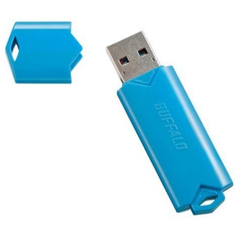 バッファロー(BUFFALO) RUF3-YUF32GA-BL ブルー USB3.2メモリ 32GB