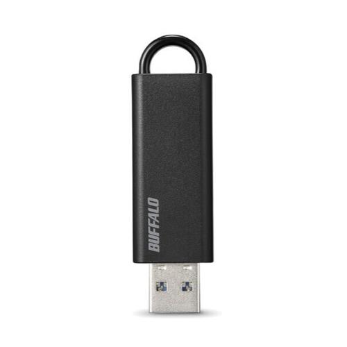 バッファロー(BUFFALO) RUF3-KS128GA-BK ブラック RUF3-KSAシリーズ USB3.1 Gen1 /3.0/2.0メモリ 128GB