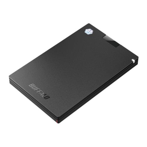 バッファロー(BUFFALO) SSD-PGVB1.0U3-B USB 3.2 Gen 1 対応 抗ウイルス・抗菌対応 SSD 1TB