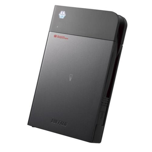 バッファロー(BUFFALO) HDS-PZNVB500U3 ICカードセキュリティー対応 ポータブルHDD 500GB