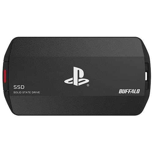 バッファロー(BUFFALO) SSD-PHO4.0U3-B(ブラック) PlayStationR5 公式ライセンス取得済商品 ポータブルSSD 高速モデル 4TB