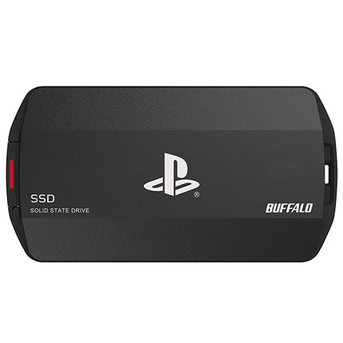 バッファロー(BUFFALO) SSD-PHO1.0U3-B(ブラック) PlayStationR5 公式ライセンス取得済商品 ポータブルSSD 高速モデル 1TB