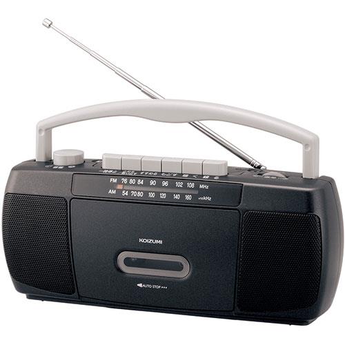 コイズミ(KOIZUMI) SAD-1223-K ブラック ステレオラジカセ