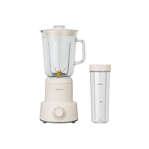 コイズミ(KOIZUMI) KMX-1001-W ホワイト ミキサー 1000ml 1L ガラスボトル 大容量