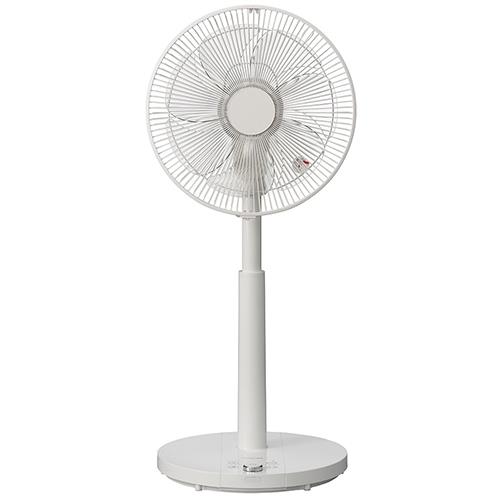 【長期保証付】コイズミ(KOIZUMI) KLF30251/W ホワイト リビング扇風機 ピタッと首振り DCモーター 風量12段階調節