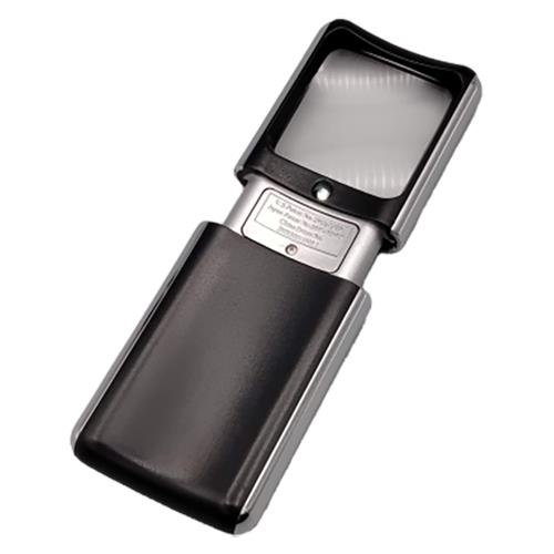 ミザールテック(MIZAR) RE-70P ブラック LED付ポケットルーペ