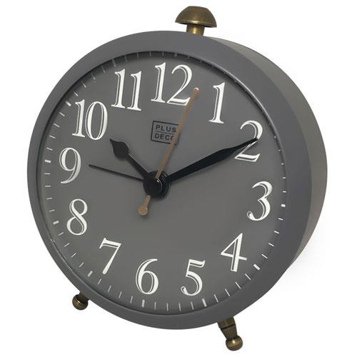 クレファー IAC-5652-GRA グレー クオーツ目覚まし時計