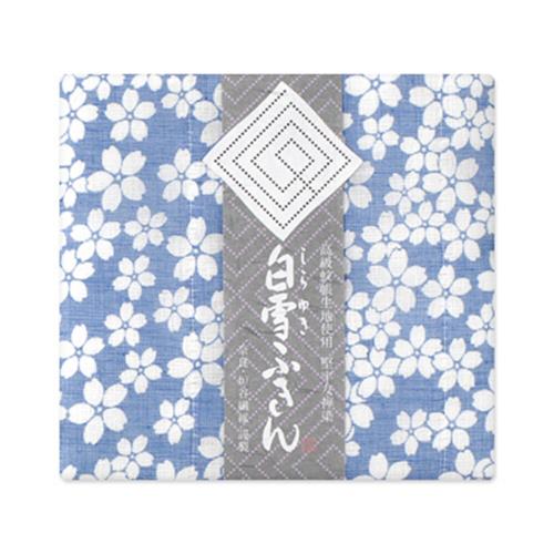 白雪ふきん(shirayuki) 白雪友禅ふきん 桜 青