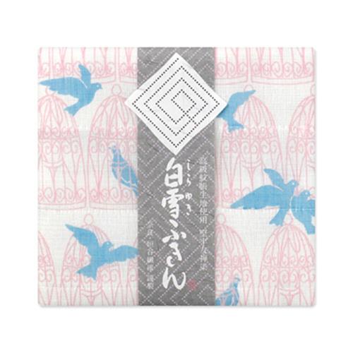 白雪ふきん(shirayuki) 白雪友禅ふきん 青い鳥 ももいろ