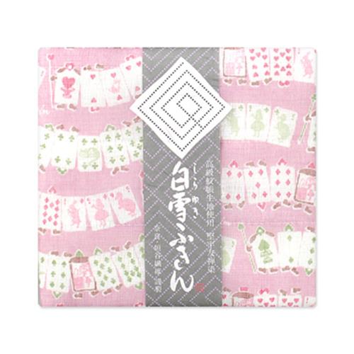 白雪ふきん(shirayuki) 白雪友禅ふきん 不思議の国のアリス マカロンピンク