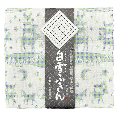 白雪ふきん(shirayuki) 白雪ふきん 白雪友禅ふきん ブレーメンの音楽隊 ブルー