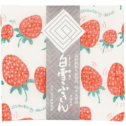 白雪ふきん(shirayuki) 白雪友禅ふきん いちご