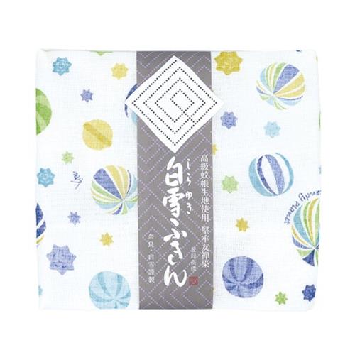 白雪ふきん(shirayuki) 白雪ふきん 白雪友禅ふきん キャンディP ブルー