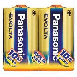 パナソニック(Panasonic) LR20EJ/2SE エボルタ アルカリ乾電池 単1形 2本パック