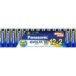 パナソニック(Panasonic) LR6EJSP/14S エボルタ アルカリ乾電池 単3形 14本パック