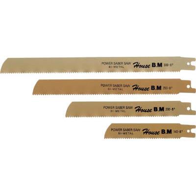ハウスB.M(ハウスビーエム) PWB-140 バイメタルセーバーソーブレード 5枚入り 厚鋸 140×8山