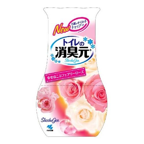 小林製薬 トイレの消臭元 幸せはこぶフェアリーローズ 400ml