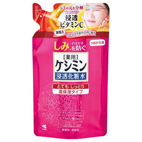 小林製薬 ケシミン 浸透化粧水 とてもしっとり高保湿タイプ 詰め替え用 140mL