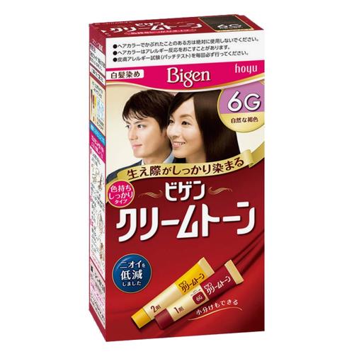 ホーユー ビゲン クリームトーン 6G 自然な褐色
