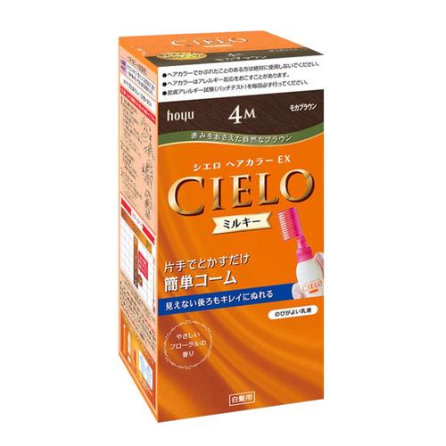 ホーユー シエロ ヘアカラーEX ミルキー 4M モカブラウン