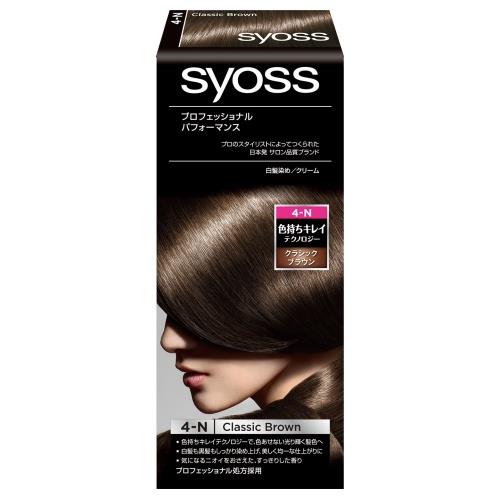 シュワルツコフヘンケル サイオス ヘアカラー 4-N クラシックブラウン