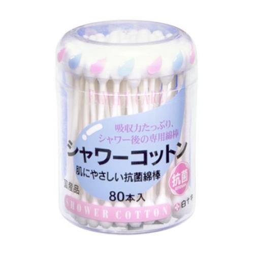 白十字 シャワーコットン 80本入