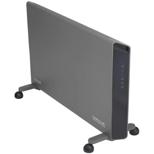 デロンギ(DELONGHI) HXJ60L12 グレー コンベクターヒーター パネルヒーター 1200W 木造8畳/鉄筋10畳