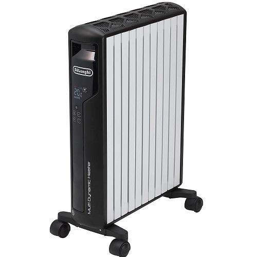 デロンギ(DELONGHI) MDHAA15WIFI-BK ピュアホワイトマットブラック マルチダイナミックヒーター Wi-Fi 木造10畳/鉄筋13畳