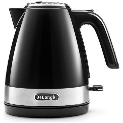 デロンギ(DELONGHI) KBLA1200J-BK インテンス ブラック アクティブ シリーズ 電気ケトル 1.0L