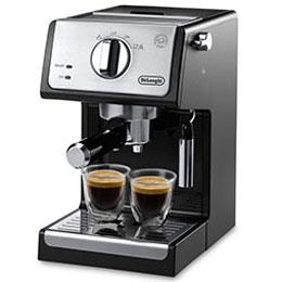 【長期保証付】デロンギ(DELONGHI) ECP3220J-BK インテンス ブラック コーヒーメーカー アクティブ