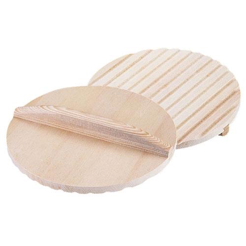 ヤマコー 木製 あく取り落し蓋 杉材 20cm