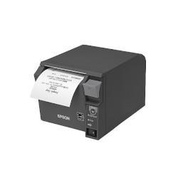 エプソン(EPSON) TM702US502 ダークグレイ レシートプリンター 前面操作 58mm幅対応