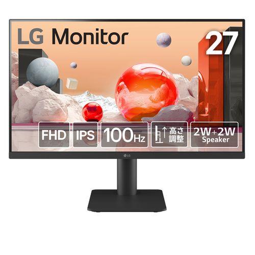 【長期保証付】LGエレクトロニクス(LG) 27MS550-B 27型 フルHDディスプレイ