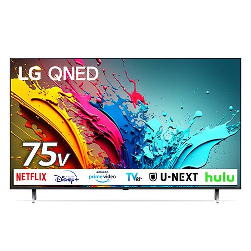 【標準設置料金込】【長期保証付】LGエレクトロニクス(LG) 75QNED85TJA 4K 75V型 量子ドット QNED液晶テレビ