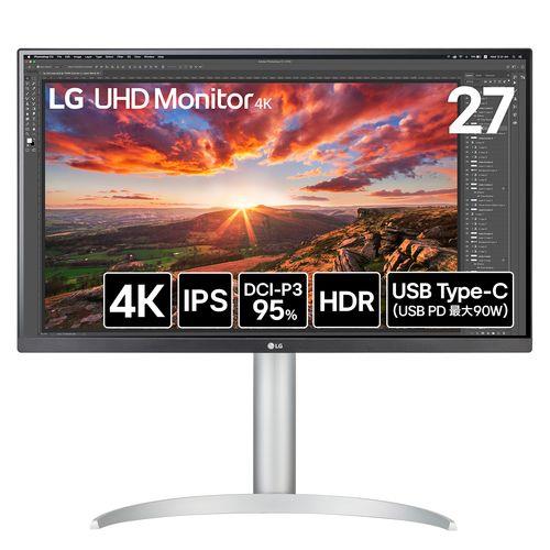 【長期保証付】LGエレクトロニクス(LG) 27UP850K-W LG UHD Monitor 4K 27型 4Kモニター