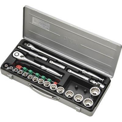 京都機械工具 TB415X 12.7sq.ソケットレンチセット 21点