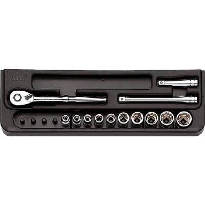 京都機械工具 TB210 6.3sq.ソケットレンチセット 13点