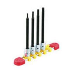 京都機械工具 TBT2L04H 6.3sq.ロングヘキサゴンビットソケットセット 4コ組