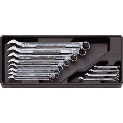 京都機械工具 TMS210 コンビネーションレンチセット 10本組