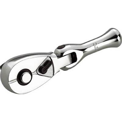 京都機械工具 BRC3FS 9.5sq.コンパクトフレックスショートラチェットハンドル