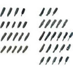 京都機械工具 BT52P 板ラチェット差替えドライバ用ビットセット クロスNo2×22:5コ組