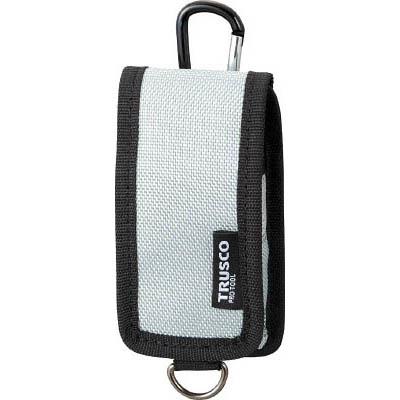 トラスコ中山 TCTC1202-SV コンパクトツールケース 携帯電話用 シルバー