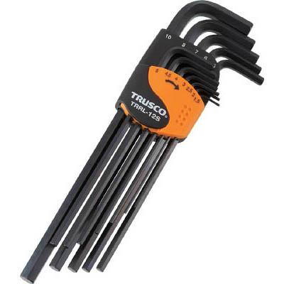 トラスコ中山 TRRL-12S 六角棒レンチセット ロングタイプ 12本組